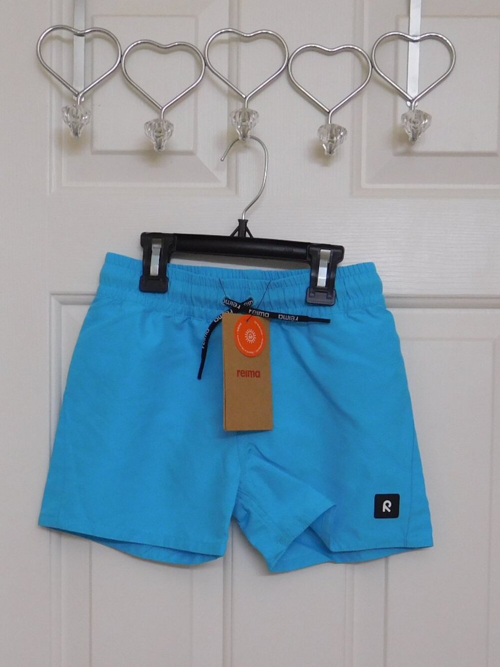 NWT Reima Turquoise Blue Swim Shorts sz 6